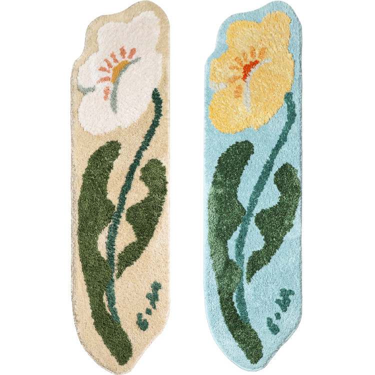 Carpet Original Bedroom Bedside Cushion Cute Girly Flowers