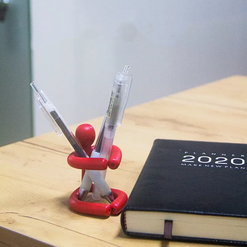 Home Decor Mini Man Refrigerator Magnets Cute Rubber Key Holder Wall Hook Towel Hanger For Office Home Fun Decoration