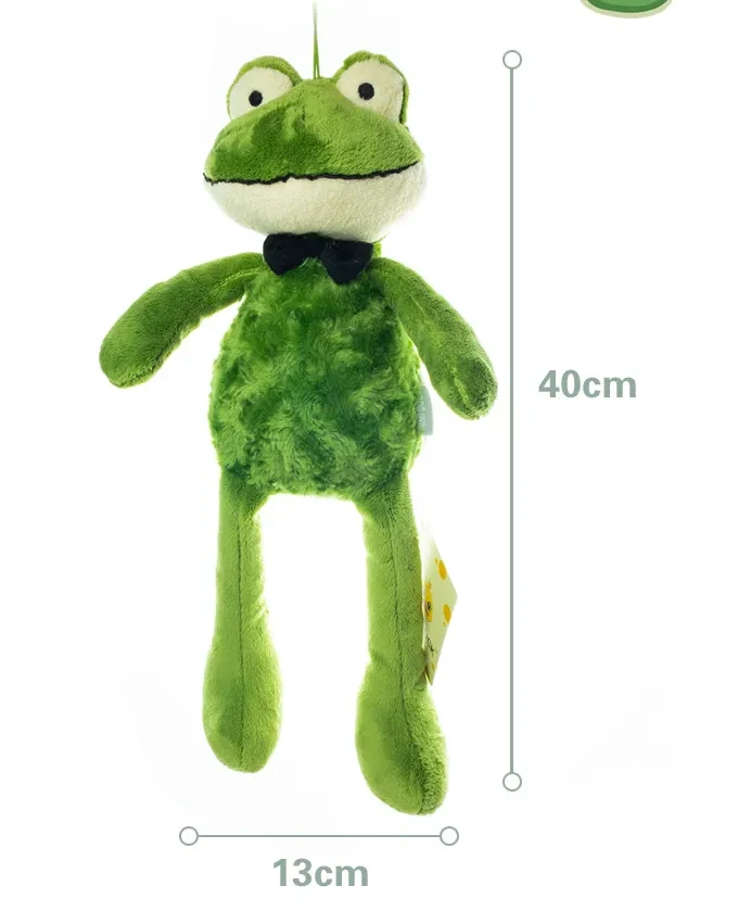 Plush Toy Widow Frog Figurine Snowflake Little Frog Prince