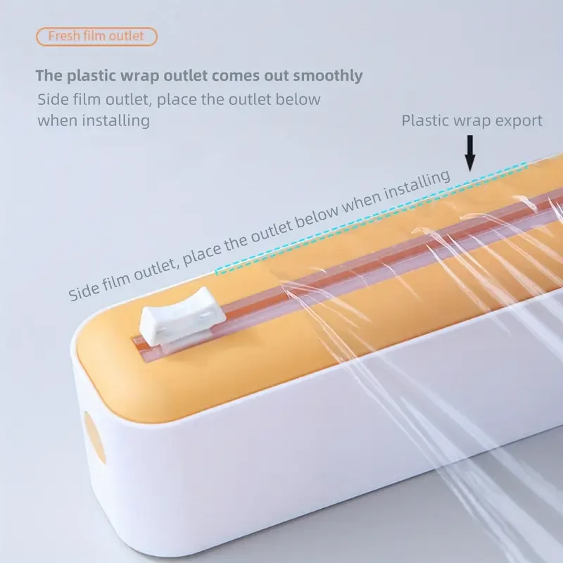 Easy-to-Use Kitchen Cling Film Cutter