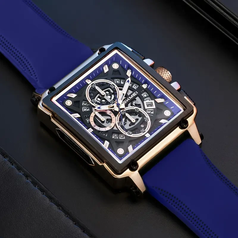 SKMEI Men's Fashion Quartz Watch   with Creative Tape Design