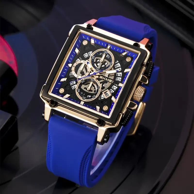 SKMEI Men's Fashion Quartz Watch   with Creative Tape Design