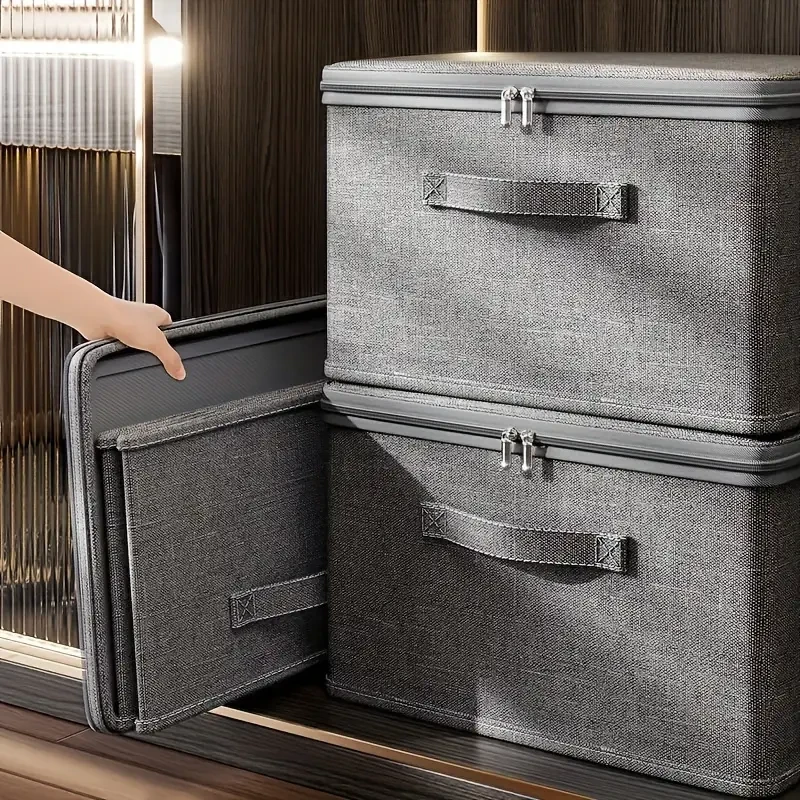 Extra Large Stackable Storage Organizer Versatile & Space-Saving for Closet, Bedroom, Kitchen