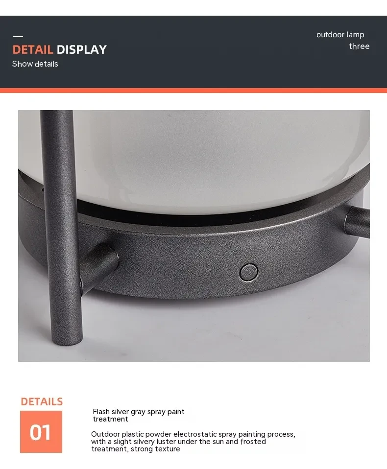 Garden Lamp Solar Outdoor Portable Atmosphere