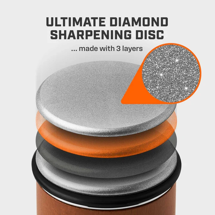 Diamond Rolling Knife Sharpener The Original Tumbler