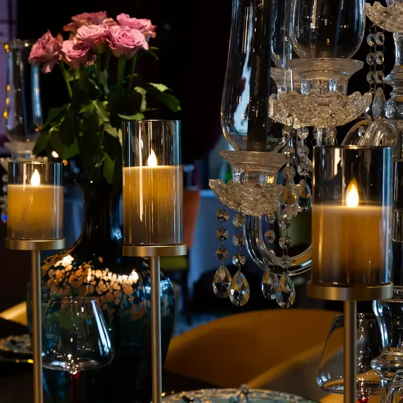 3pcs Flameless LED Candles with Remote Timer