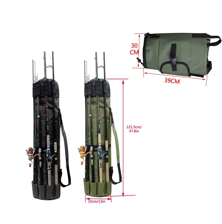 Multi-functional fishing rod package