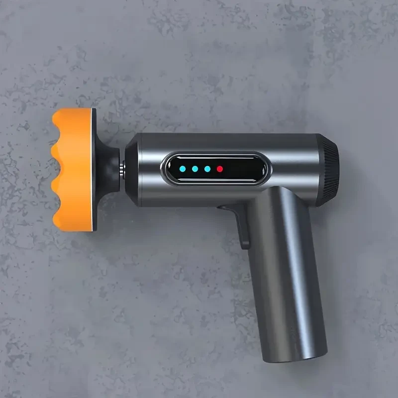 USB Rechargeable High-Speed Electric Car Waxing & Polishing Tool with Digital Display