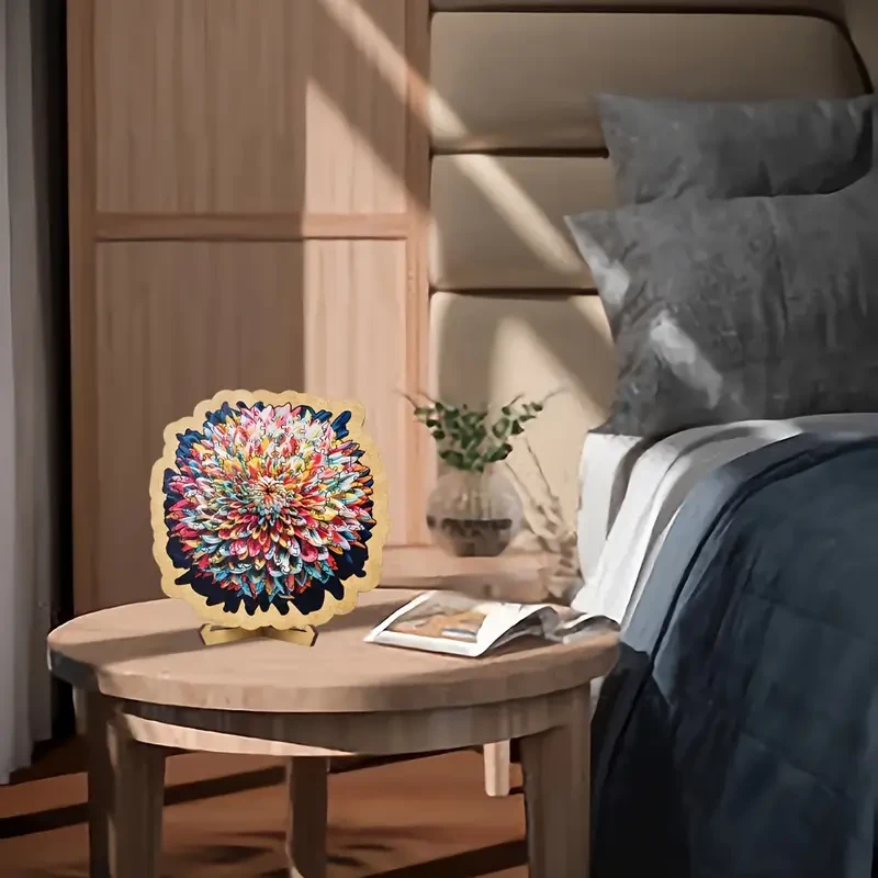 Colourful Flowers Puzzle - Extremely Challenging