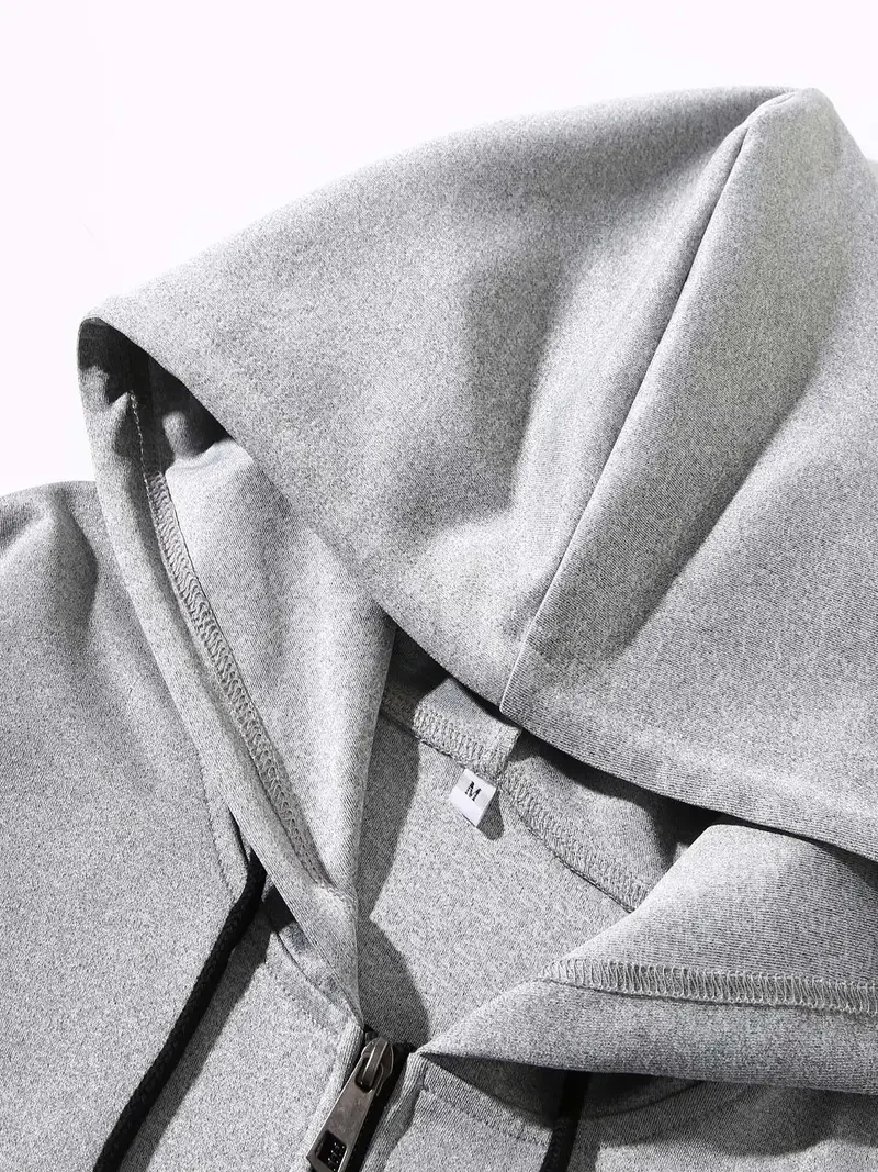 New Zealand Print Elements Men's Trendy Autumn and Winter Hooded Jacket