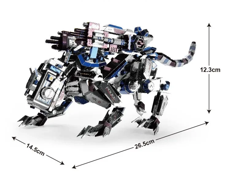 Creative Mechanical Dog Metal Puzzle Toy