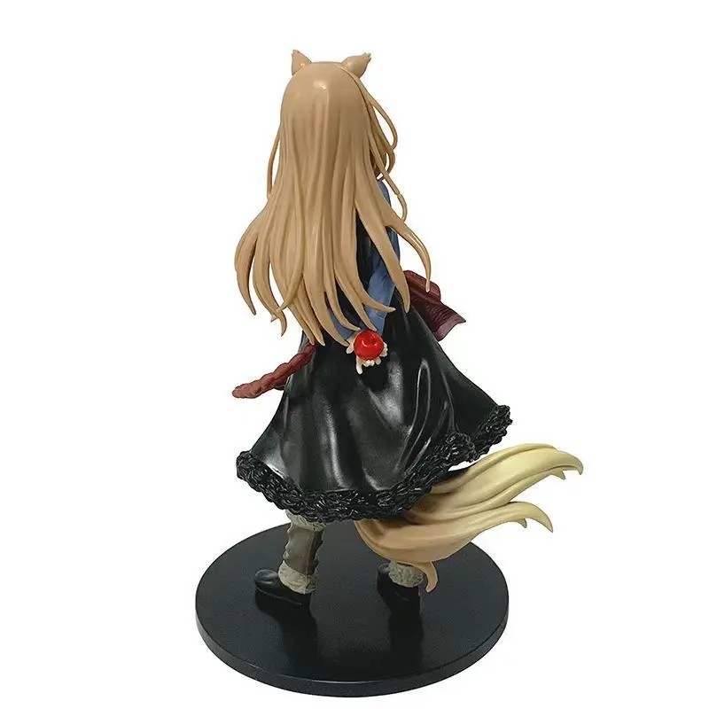 17cm Holo Wink Anime Figure Model Wolf Tail Girl PVC Action Figure