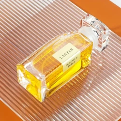 LASTAR 45ml Women's Portable Perfume  Double Orange & Jasmine Scent with Amber & Cedar, Long-Lasting Woody Fragrance, Clear Glass Bottle with Metallic Cap, Perfect Gift for Birthdays or Mothers Day, Ideal for Daily Wear and Date Nights