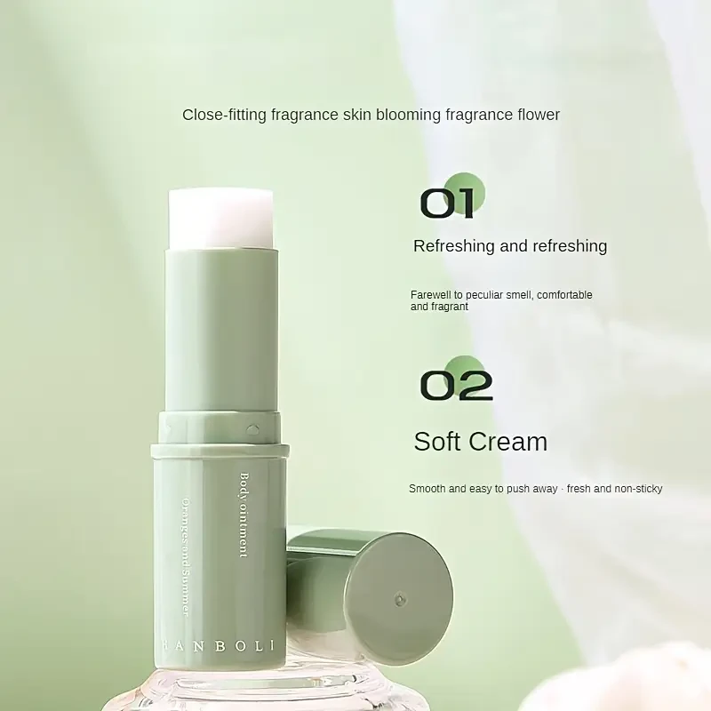 Hanboli Portable Solid Perfume for Women and Men Refreshing Solid Balm, Perfect for Dating and Daily Life, Ideal Gift for All Occasions
