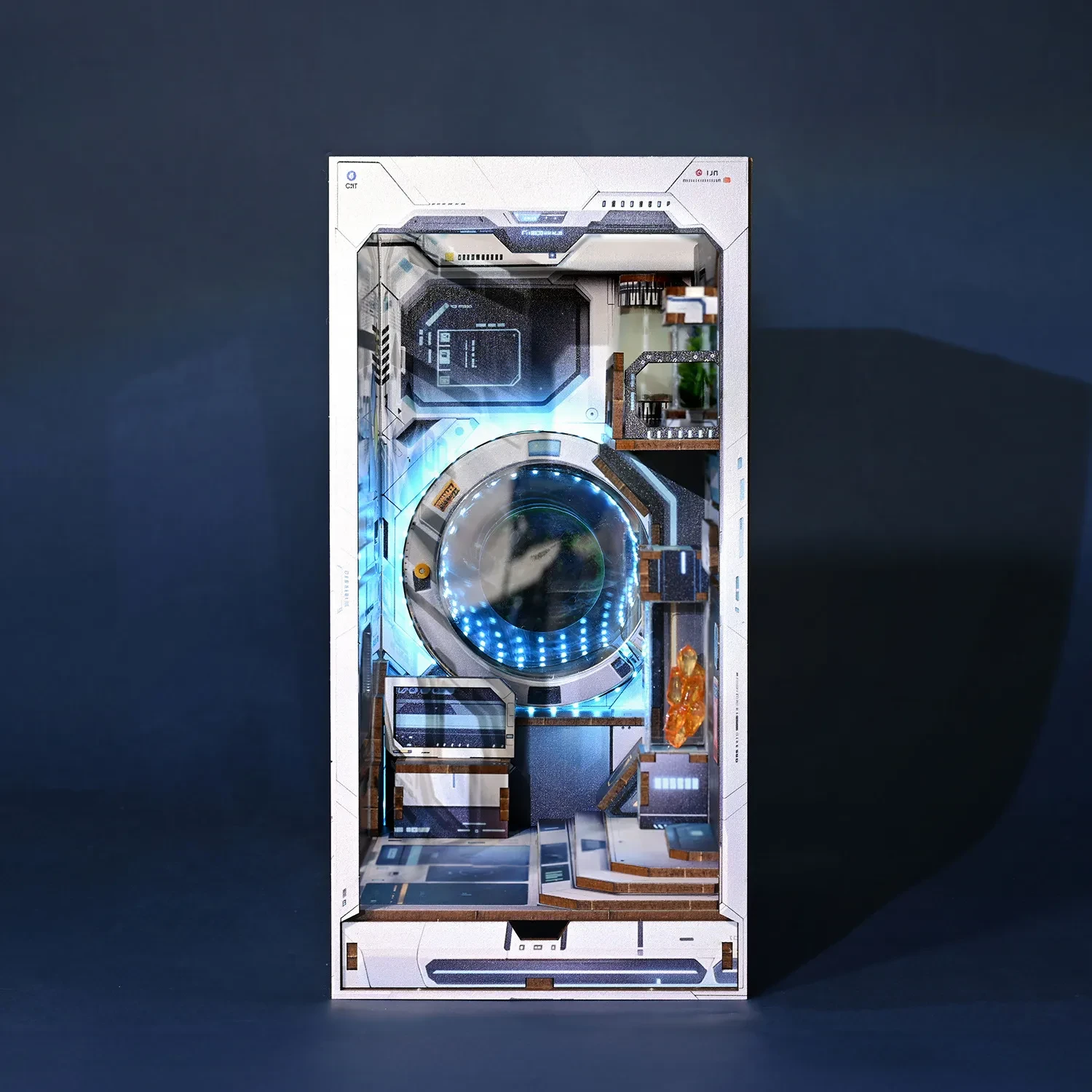 Creative Three-dimensional Assembled Bookshelf Model Decoration Mini Scene Birthday Gift