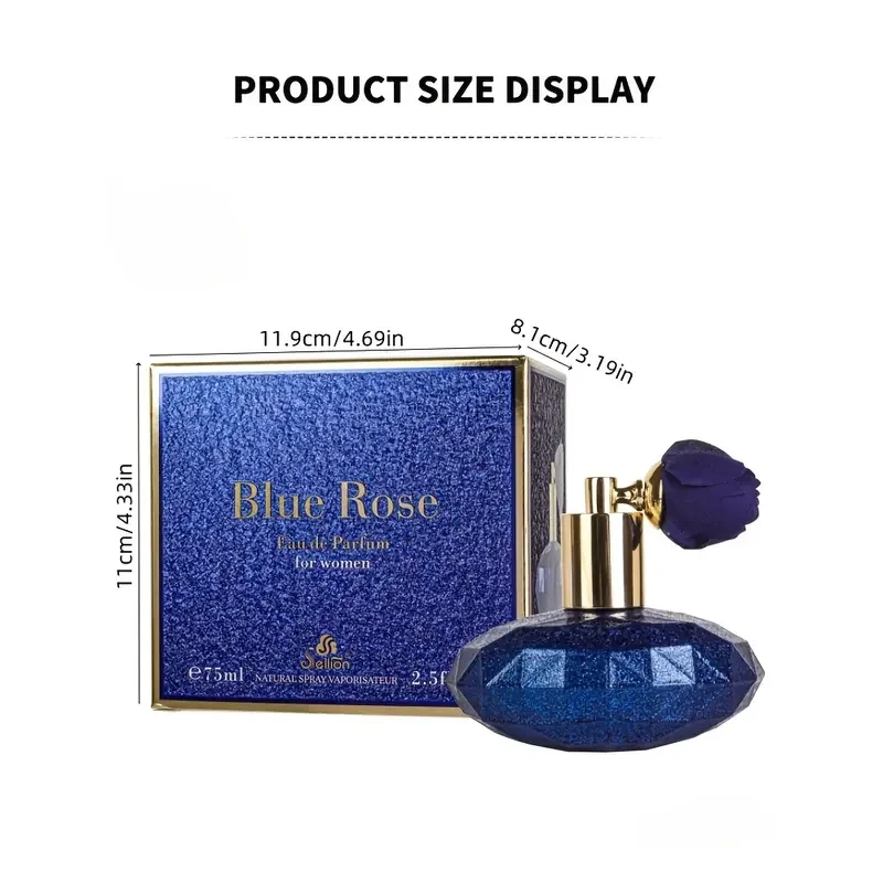 75ML Blue Rose Floral Oriental Women'S Perfume