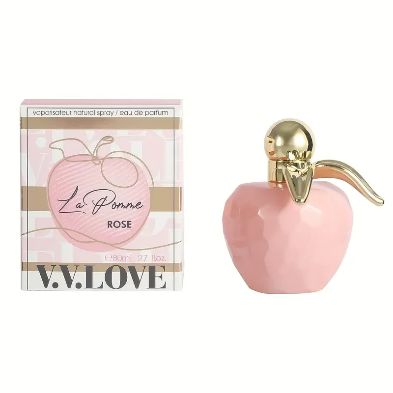 Light Luxury Pink Apple Shaped Perfume