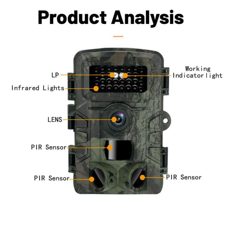 PR700PRO Hunting Trail Camera - Wildlife Camera with Night Vision