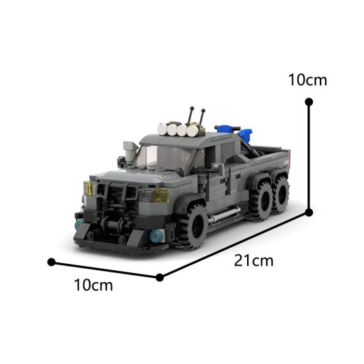 Hitchhiking Model Building Block Toy