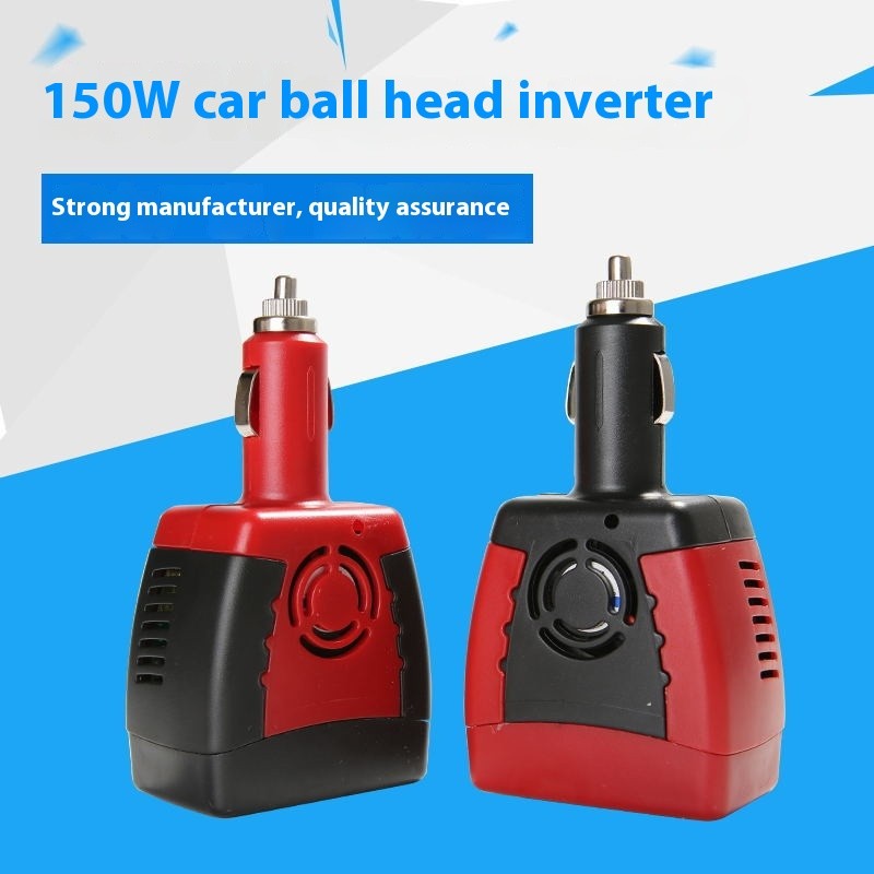 150W Car Inverter 12V To 220 V110V Power Adapter Booster