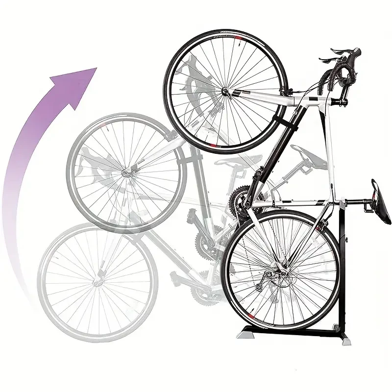 Bicycle Stand Vertical Storage Rack, Portable And Stationary Space