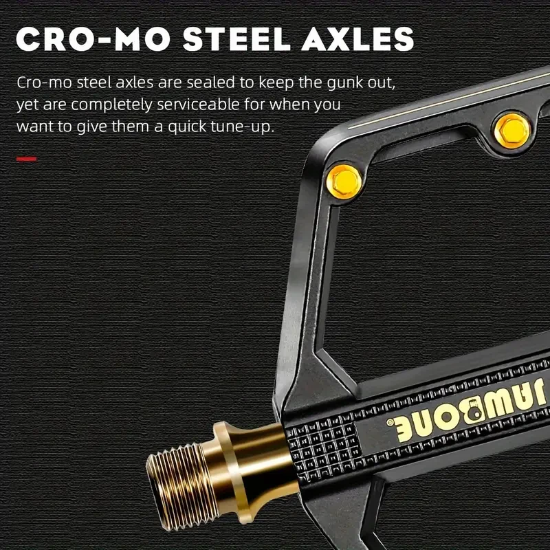 9/16" Aluminum Lightweight Jawbone MTB Bike Pedals