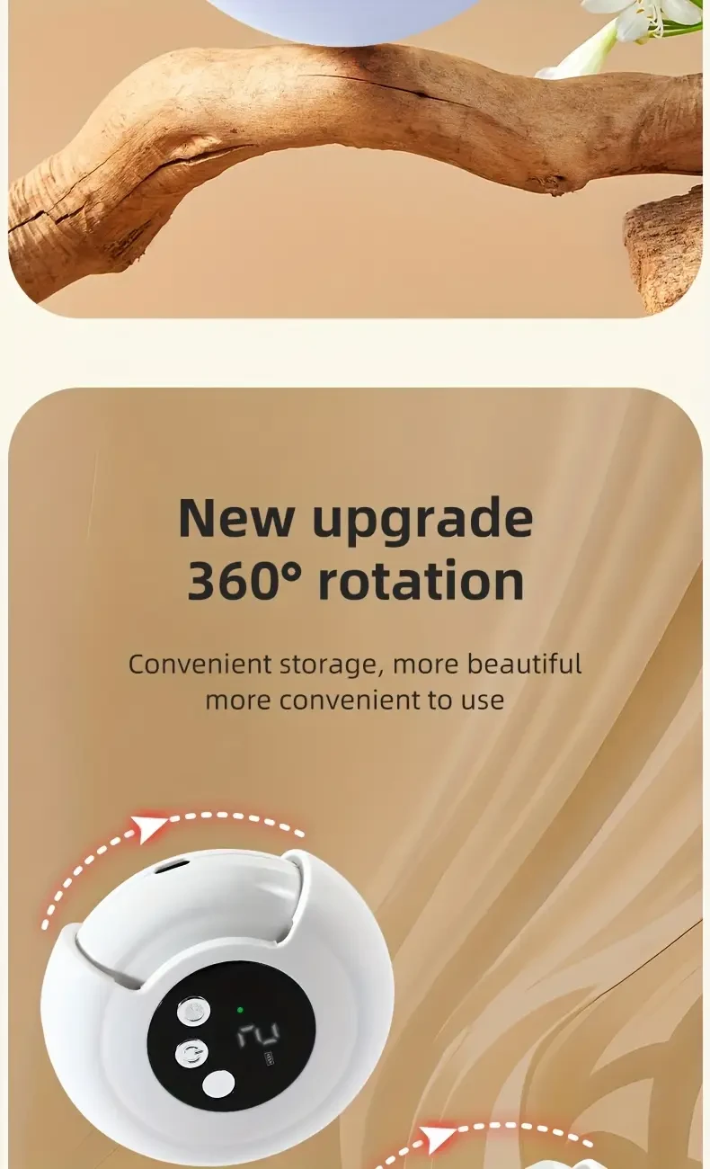 2-in-1 USB Rechargeable Electric Nail Clipper & Polisher