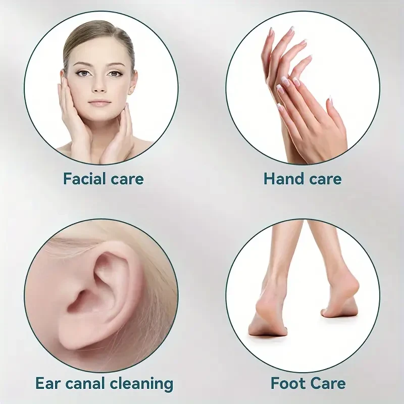 40-Piece Professional Nail Care Kit, Imported Original Set, Home Use, Full Set of Nail Trimming Tools, Manicure Tools, Pedicure Tools, Nail Clippers, Cuticle Nippers, Cuticle Pusher, Nail File, Nail Buffer, Nail Cleaner, No Fragrance