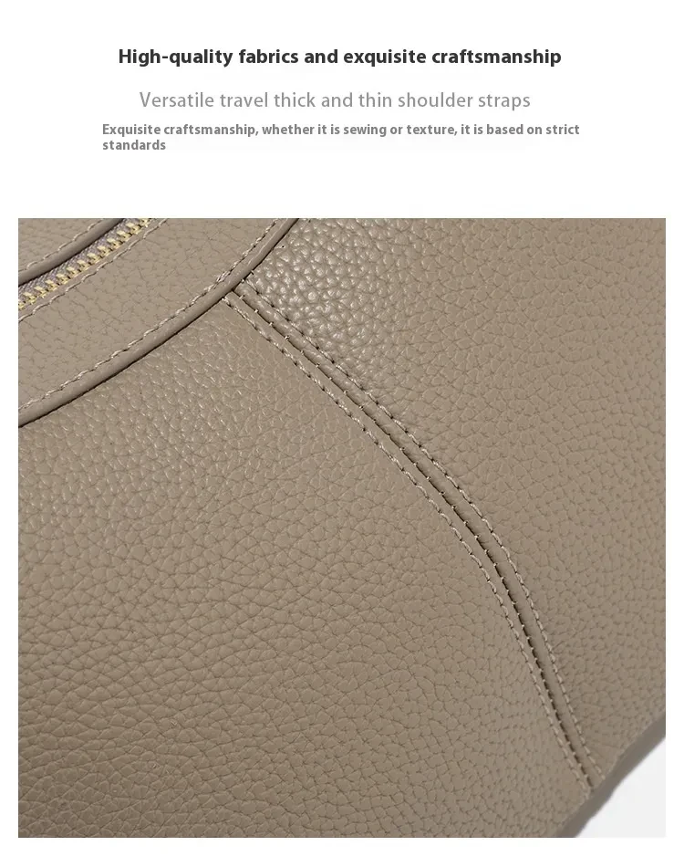 One Shoulder Versatile High-end Sensory Tote Bag