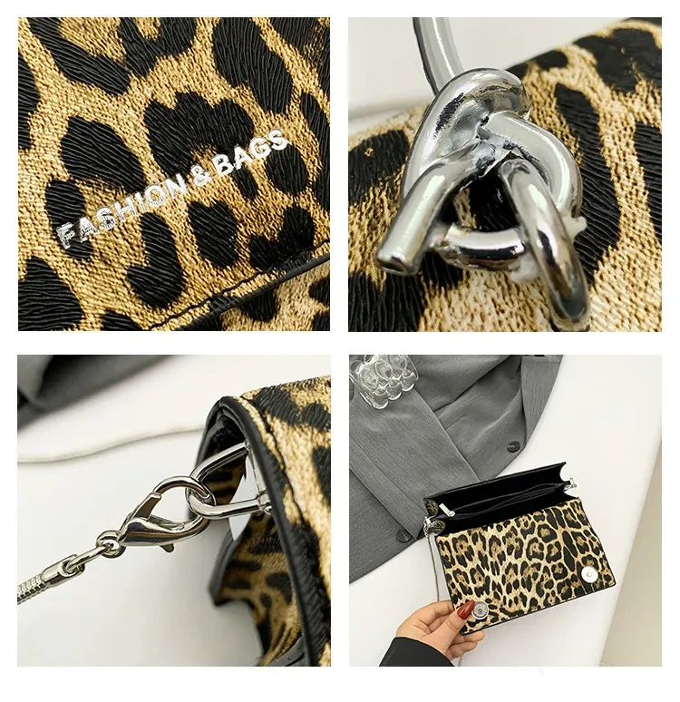 Women's Fashion Leopard-print Shoulder Bag