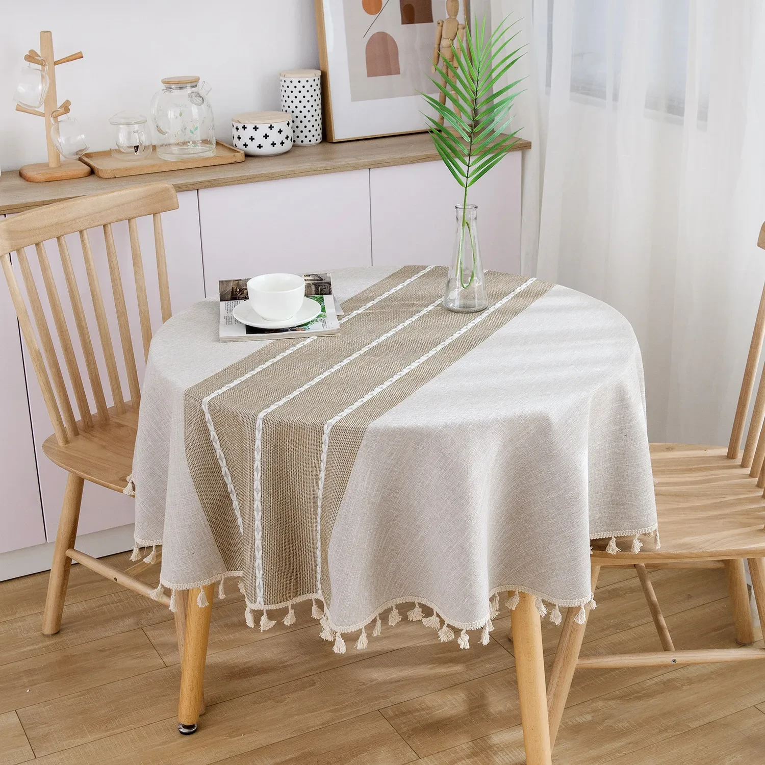 Round Elastic Tablecloth