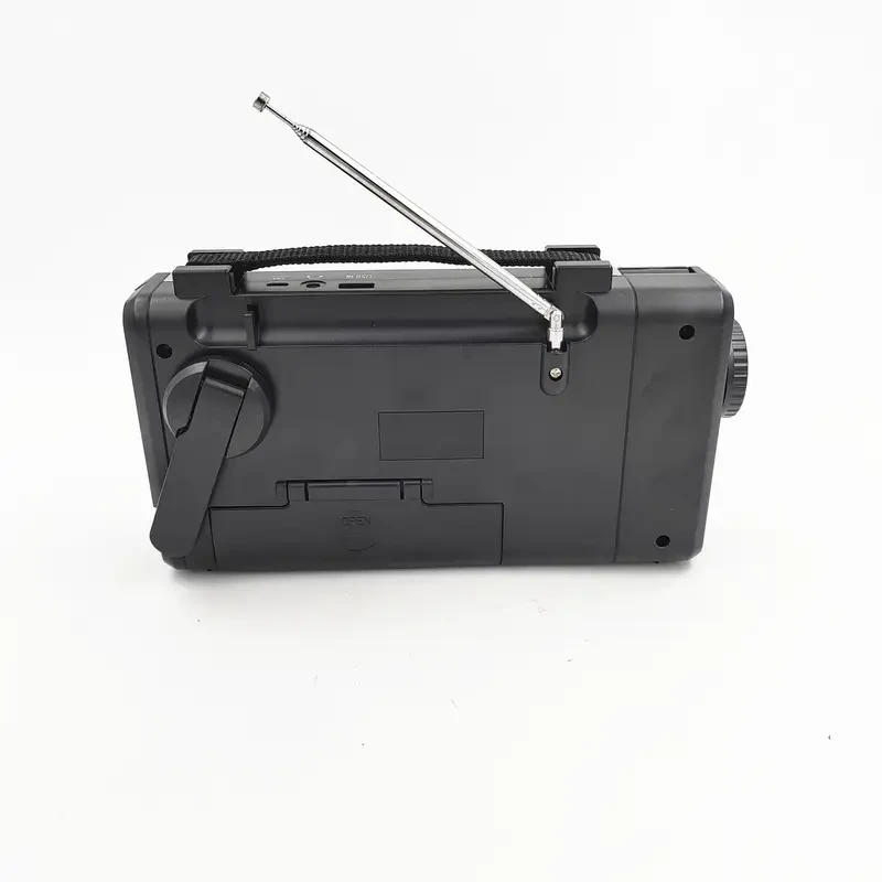 Solar Hand Crank Emergency Radio AM/FM/SW Multi-band With Flashlight, Reading Light, Siren, Mobile Phone Charging Function