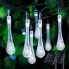 Glass Water Drop Solar Lights