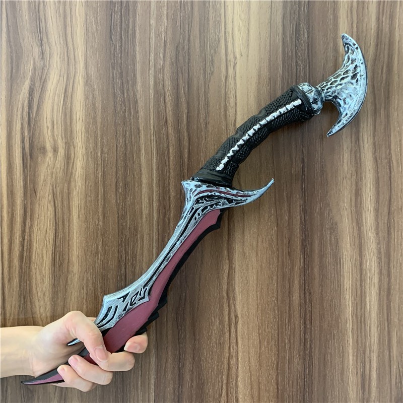 Halloween Cosplay Anti Mage Scythe of Vyse Elf Weapon