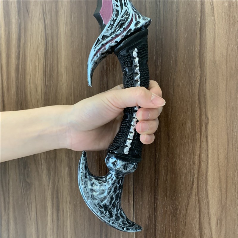 Halloween Cosplay Anti Mage Scythe of Vyse Elf Weapon