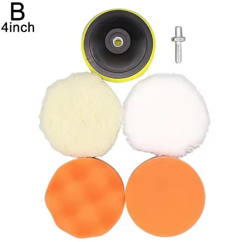 Universal Car Polish Pad 3/4inch For M10/M14 Soft Wool Machine Waxing Polisher Car Body Polishing Discs Cleaning Accessories