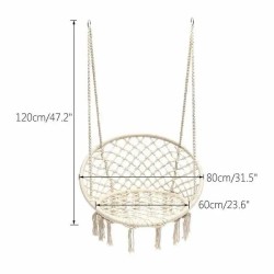 Nordic Style Hammock Chair Swing Rope