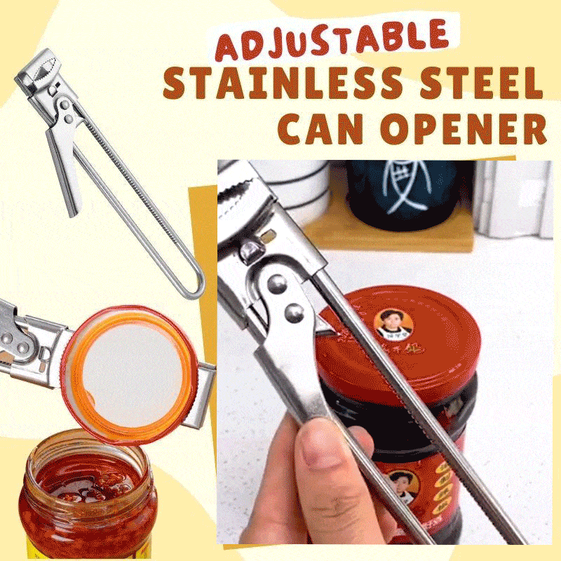 Adjustable Stainless Steel Can Opener