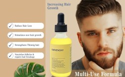 Veganic Natural Hair Growth Oil - Anti Hair Loss and Nourishing Essential Oil for Hair Thickening and Repair