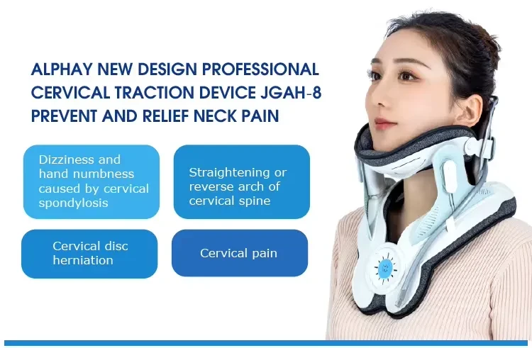 Chiropractic Posture Corrector Neck Cervical Traction Shoulder Relaxer For Tension Release