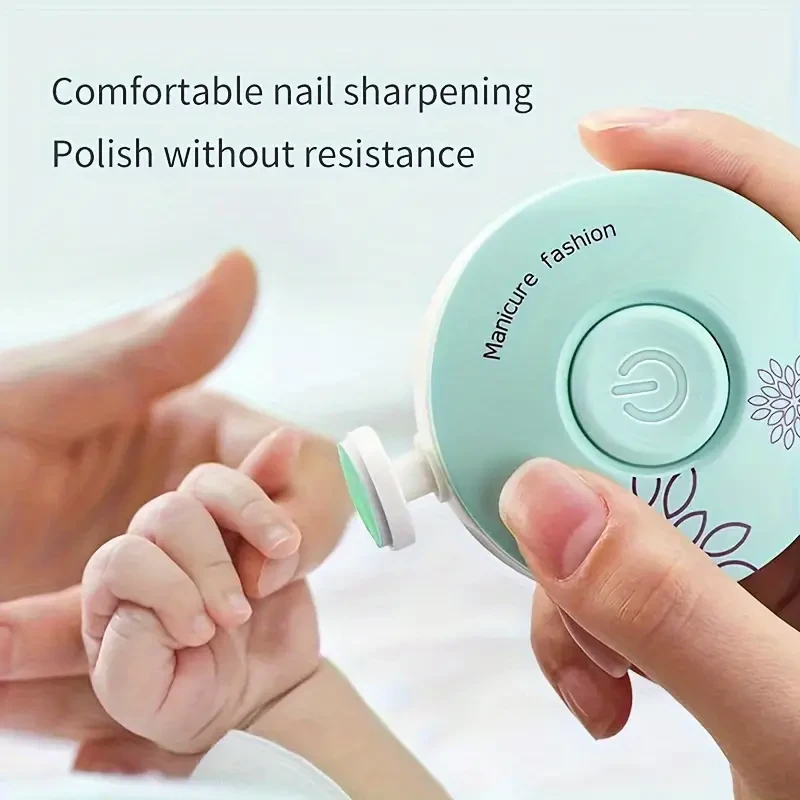 3pcs Electric Baby Nail Trimmer