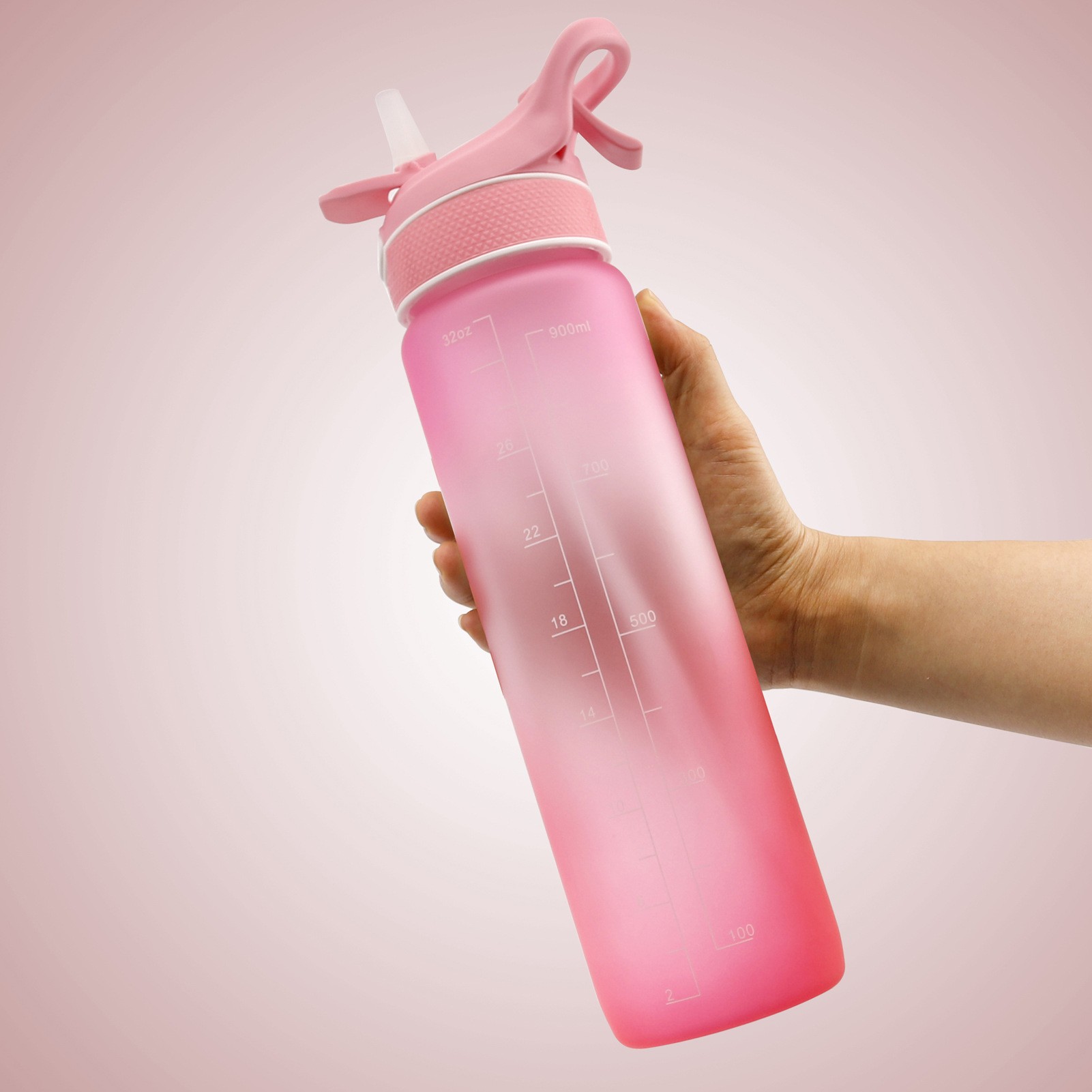 1000ML Sporty Space Cup with Spray & Bounce Cover