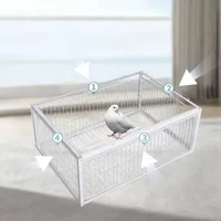 AutoTrap Bird Cage - Entry Only, No Exit, With Base