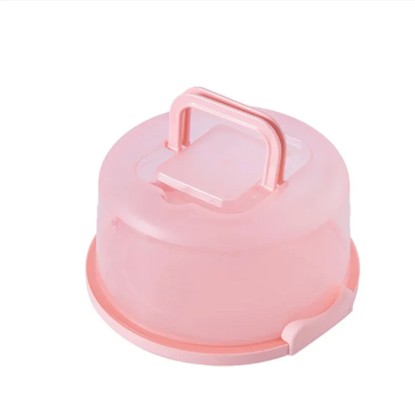 Round Plastic Cake Container