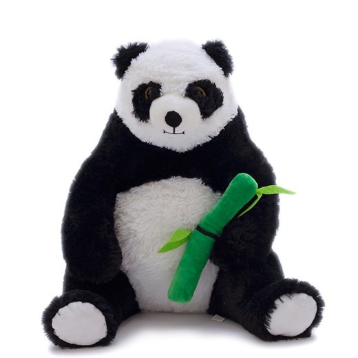 Panda Doll Toy Large Plush holding Bamboo Gift for Children kid