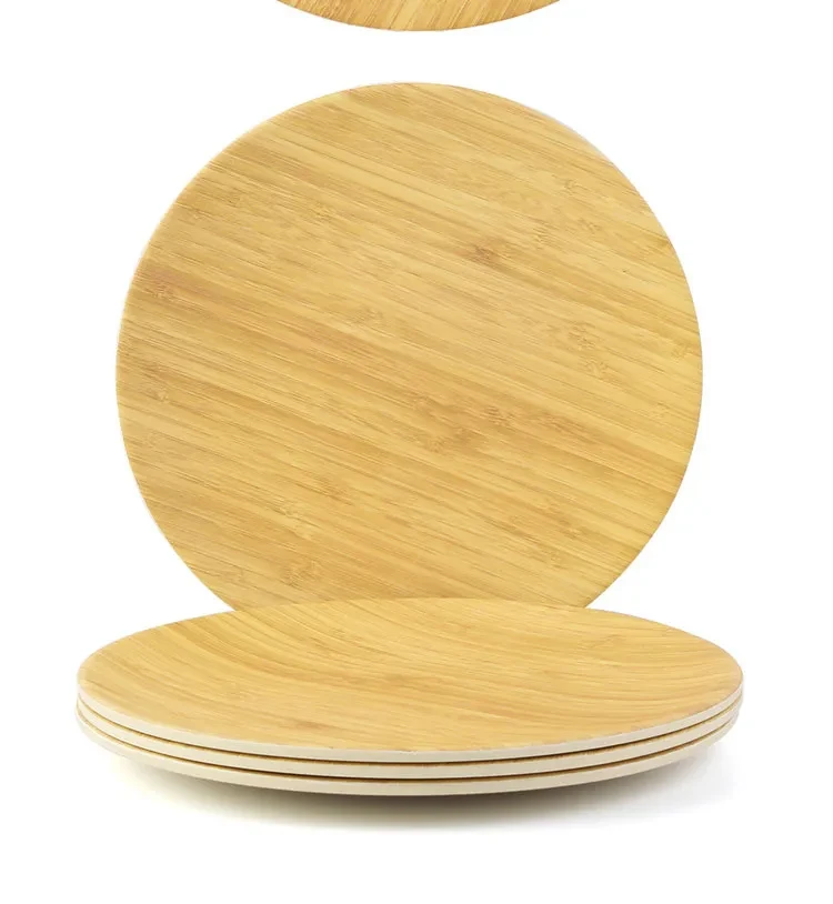 Creative wooden meal tray tray tea tray saucer