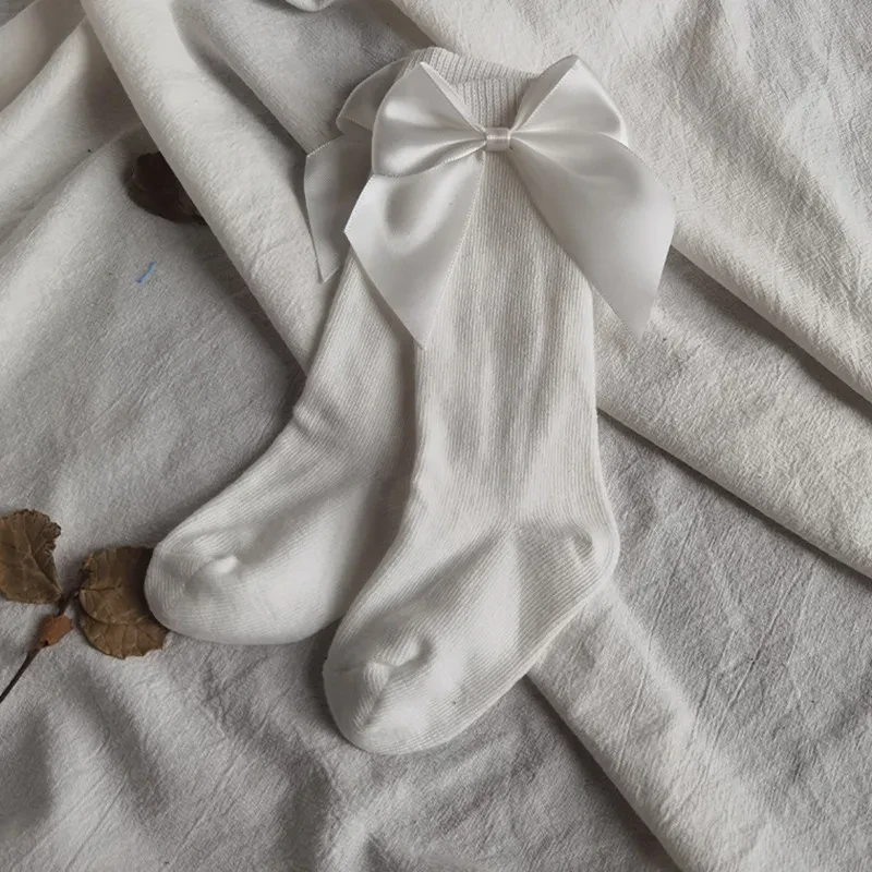 Spanish Ins Children's Bow Socks