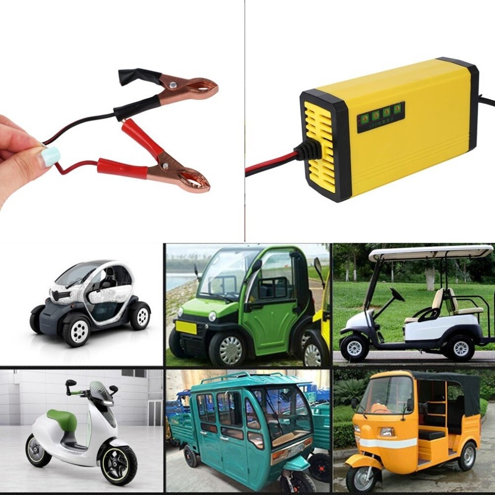 Motorcycle battery charger