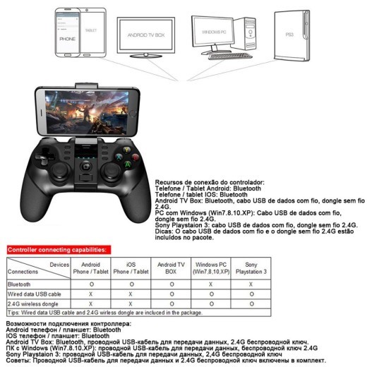 PS3 mobile game controller