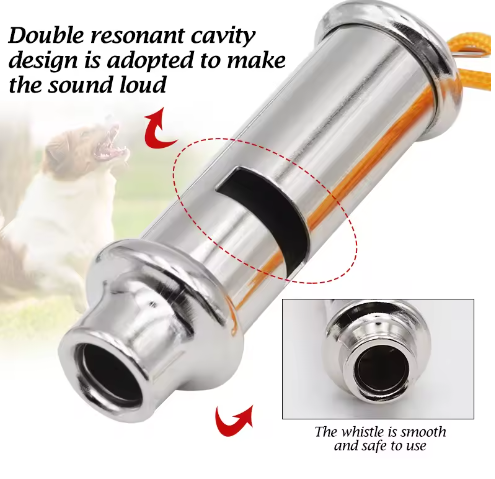 Stainless Steel Bird Pigeon Training Whistle Adjustable Volume Whistle For Bird Pigeon Parrot Dog Cat Pet Training Tools